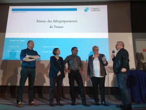 Remise du prix au réseau des lithopréparateurs